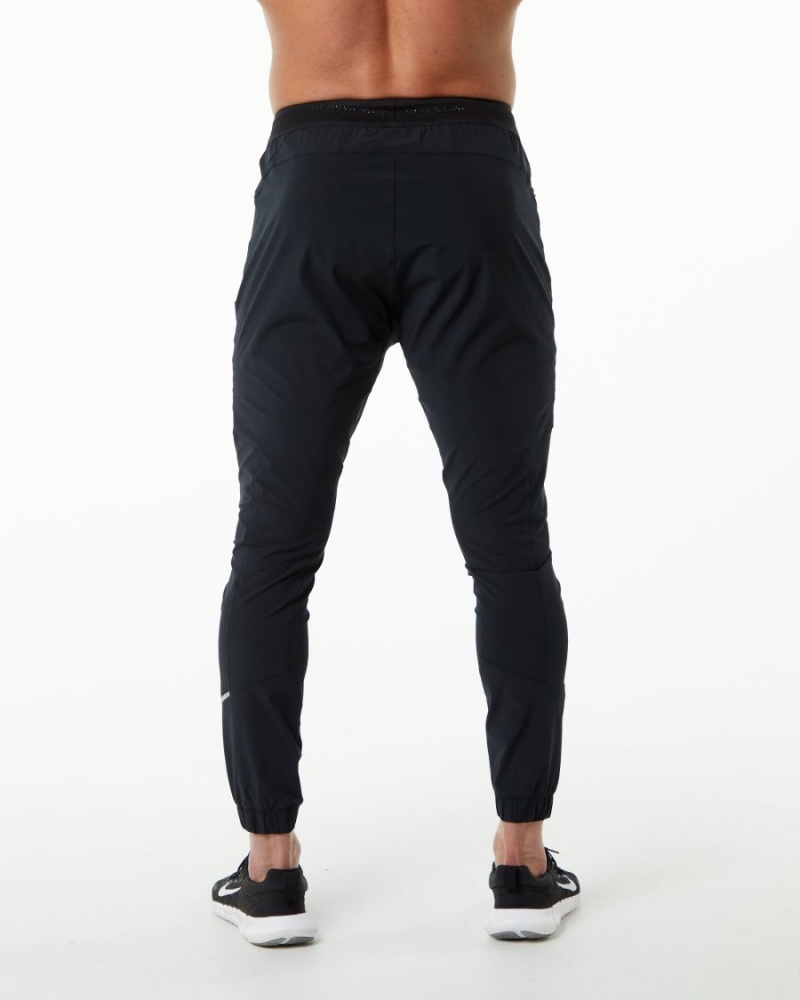 Pantalones Jogger Alphalete Studio Pant Hombre Negras Plateadas | GMTXAK-246