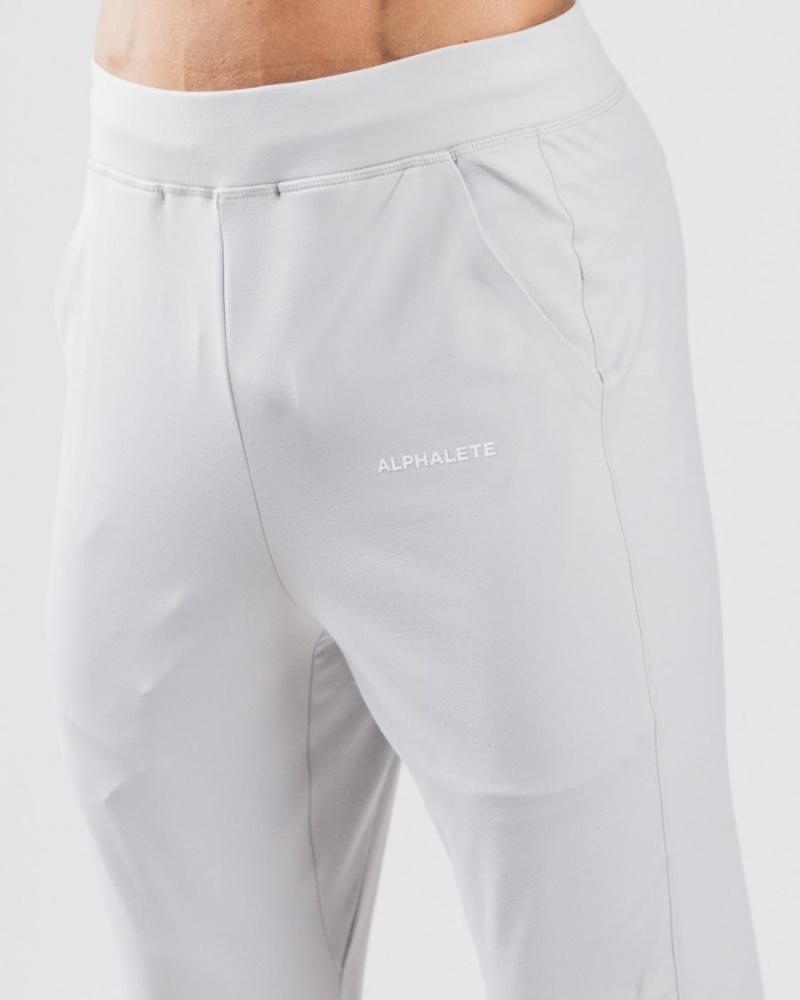 Pantalones Jogger Alphalete Trace Jogger Hombre Plateadas | DXFGQO-126