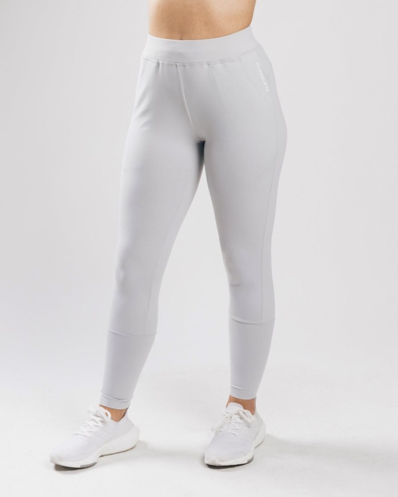 Pantalones Jogger Alphalete Trace Jogger Mujer Plateadas | DFYIEM-830