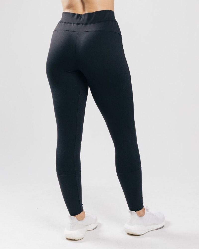 Pantalones Jogger Alphalete Trace Jogger Mujer Negras | EDNGIK-094