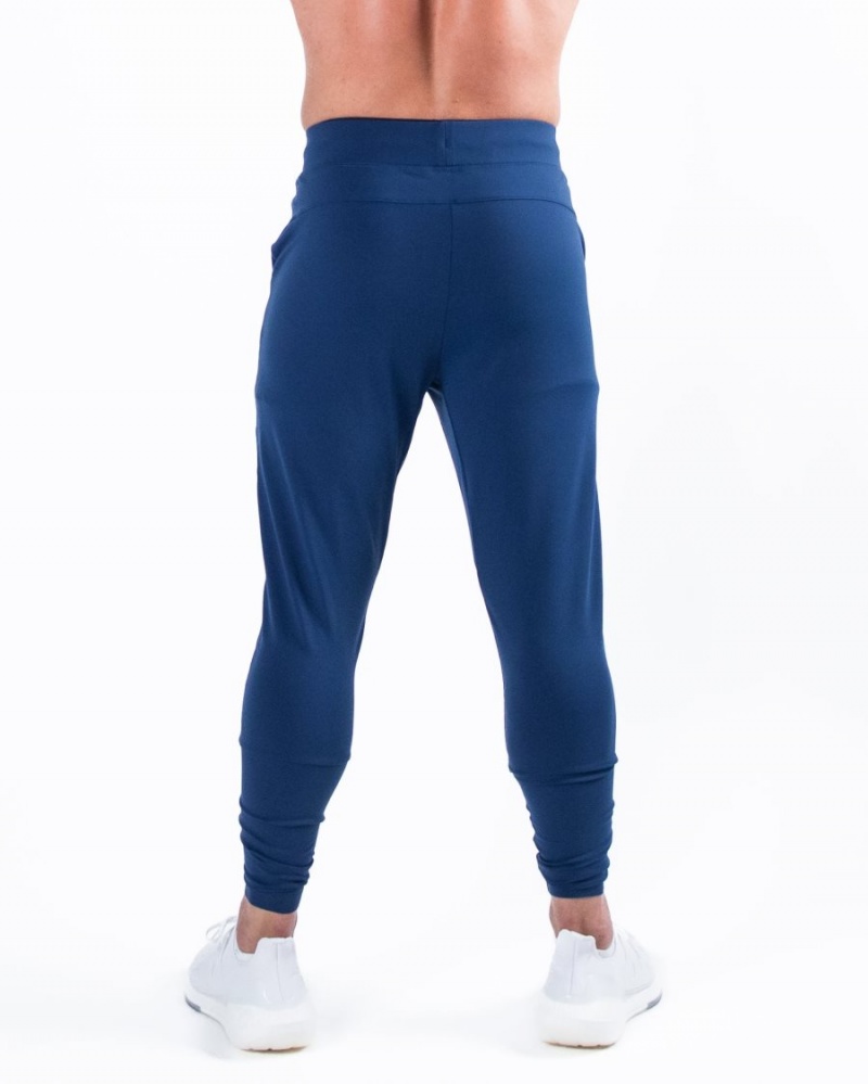 Pantalones Jogger Alphalete Trace Jogger Hombre Azules | GSWHBO-731