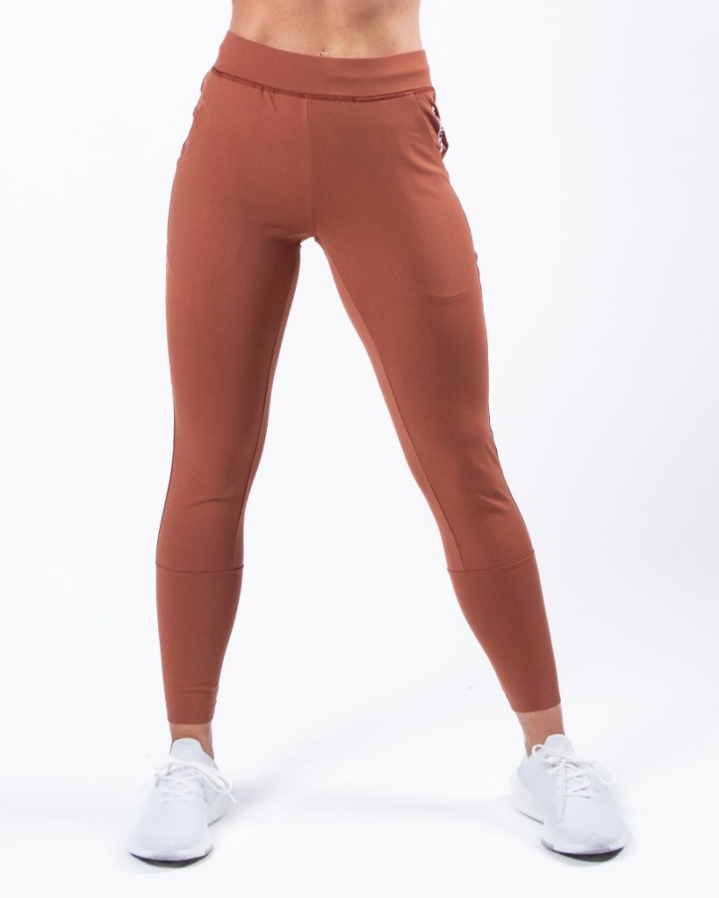 Pantalones Jogger Alphalete Trace Jogger Mujer Bronze | VEURYZ-301