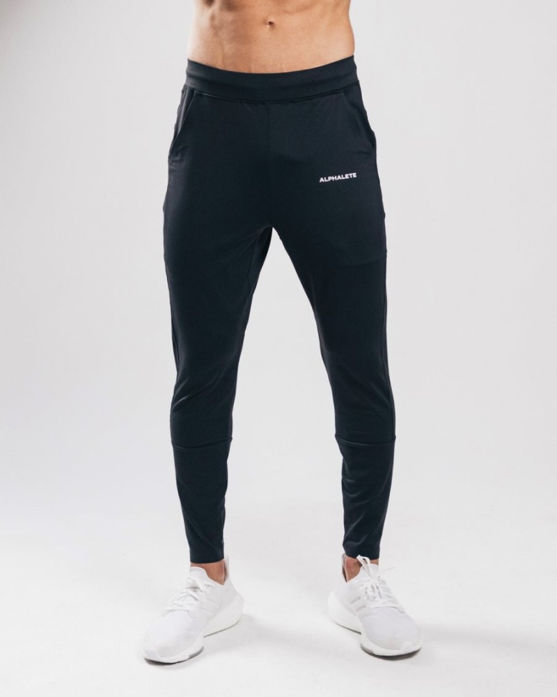 Pantalones Jogger Alphalete Trace Jogger Hombre Negras | WKZVYA-648