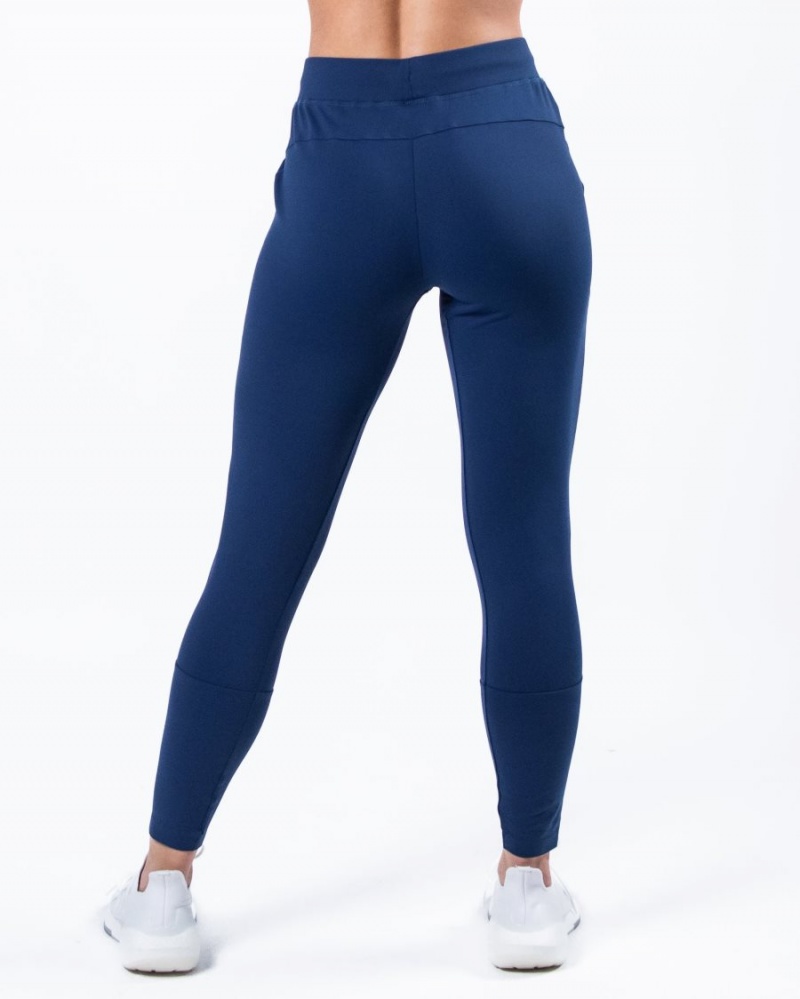 Pantalones Jogger Alphalete Trace Jogger Mujer Azules | QKUYHN-537