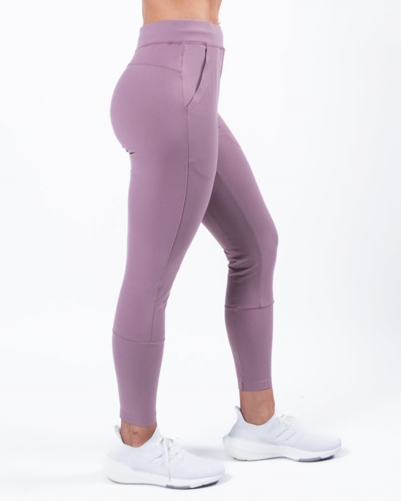 Pantalones Jogger Alphalete Trace Jogger Mujer Moradas | KDWFBE-180