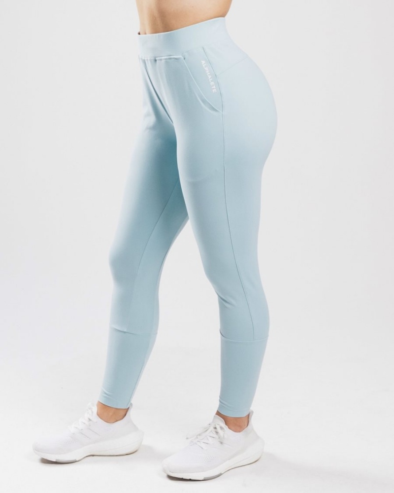 Pantalones Jogger Alphalete Trace Jogger Mujer Azules | GRNQYT-916