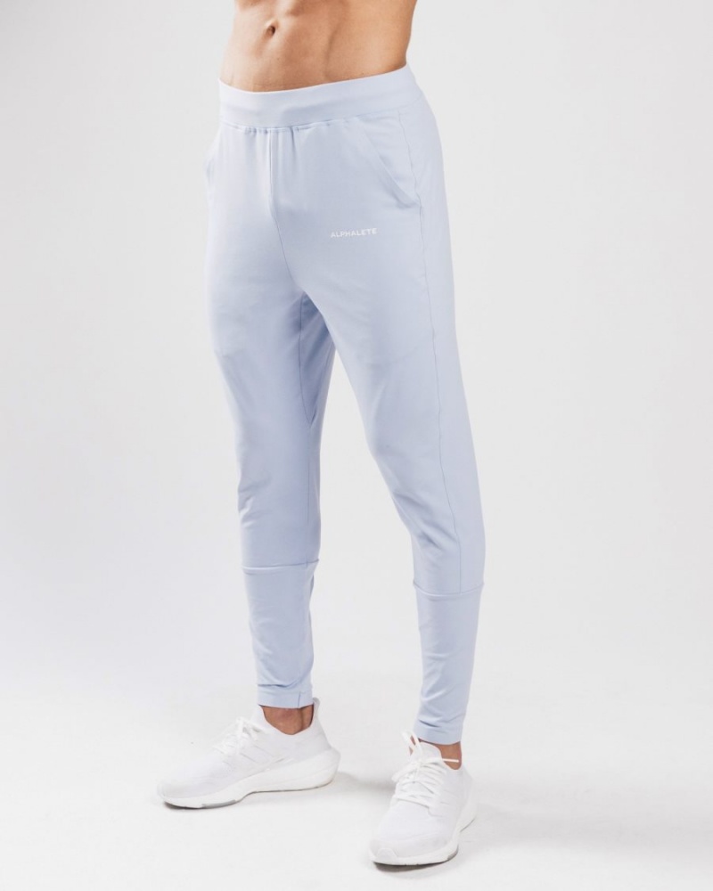 Pantalones Jogger Alphalete Trace Jogger Hombre Azules | HOWDNT-836