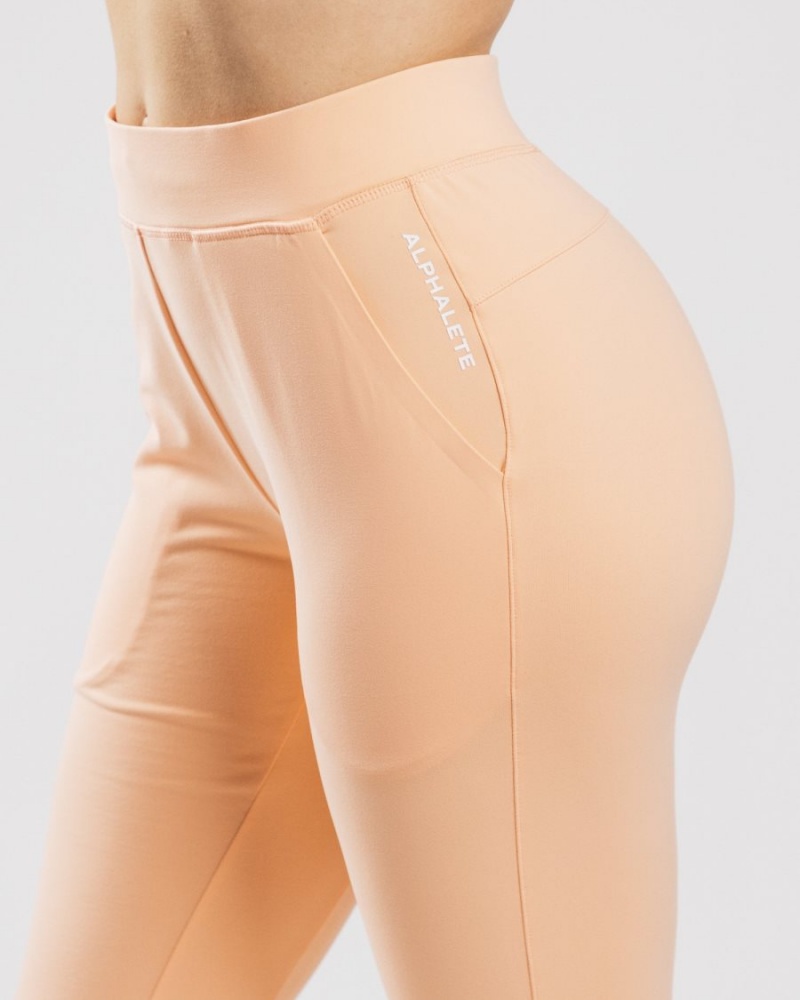 Pantalones Jogger Alphalete Trace Jogger Mujer Coral | TVFUBS-653