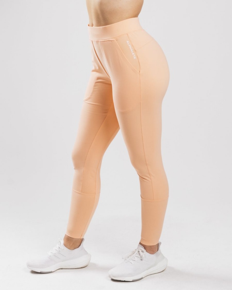 Pantalones Jogger Alphalete Trace Jogger Mujer Coral | TVFUBS-653