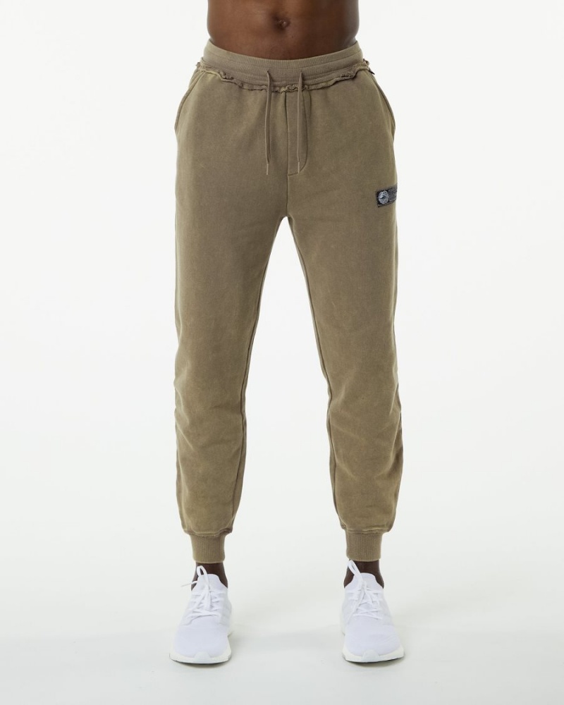 Pantalones Jogger Alphalete Very Terry Jogger Hombre Smokey Quartz | GOBTQH-673