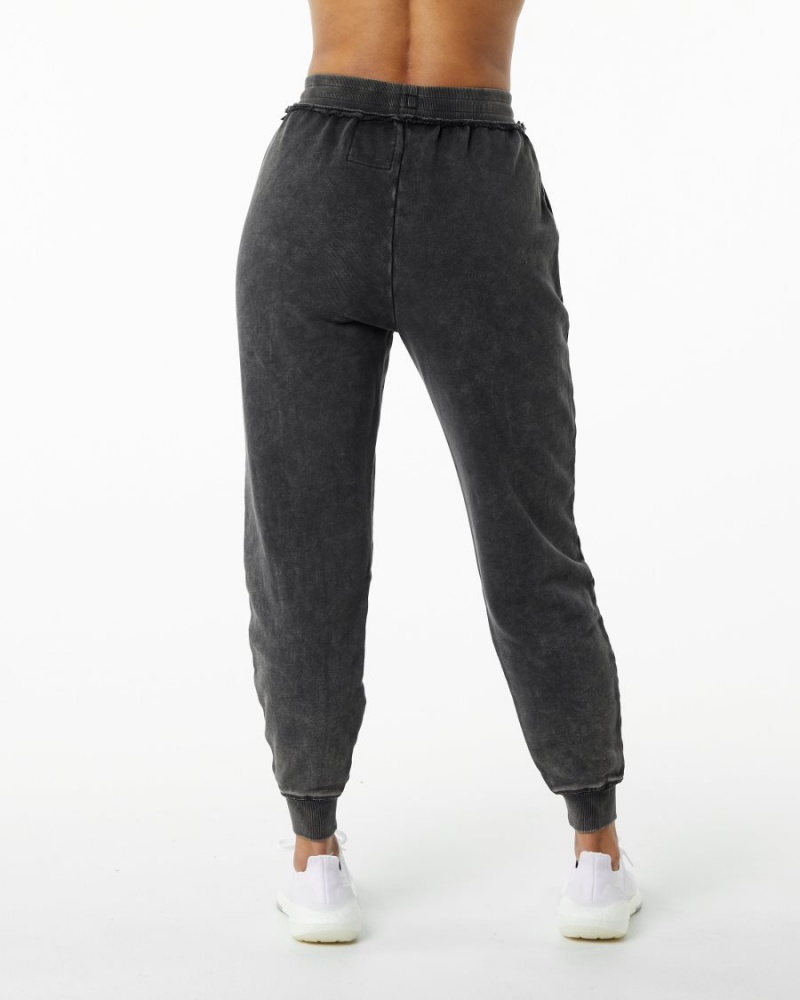 Pantalones Jogger Alphalete Very Terry Jogger Mujer Onyx | RKADCO-203