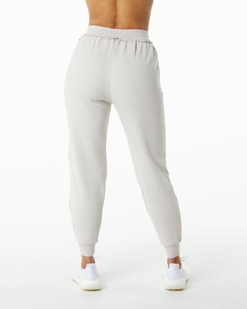 Pantalones Jogger Alphalete Very Terry Jogger Mujer Moonstone | QOTSJU-031