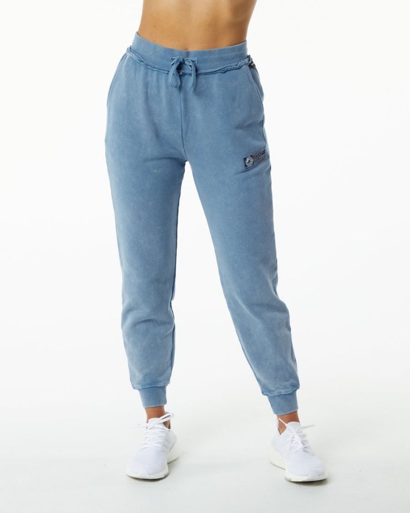 Pantalones Jogger Alphalete Very Terry Jogger Mujer Azules | DAHYNM-964