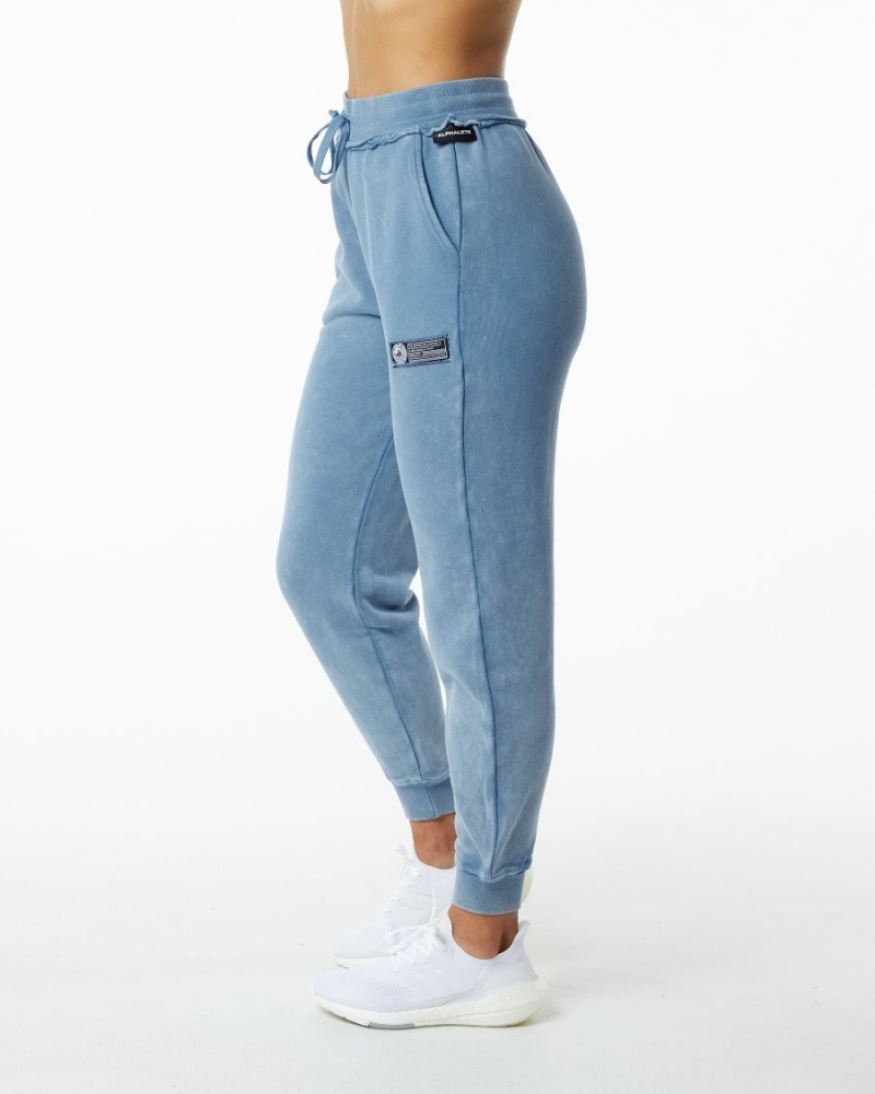 Pantalones Jogger Alphalete Very Terry Jogger Mujer Azules | DAHYNM-964