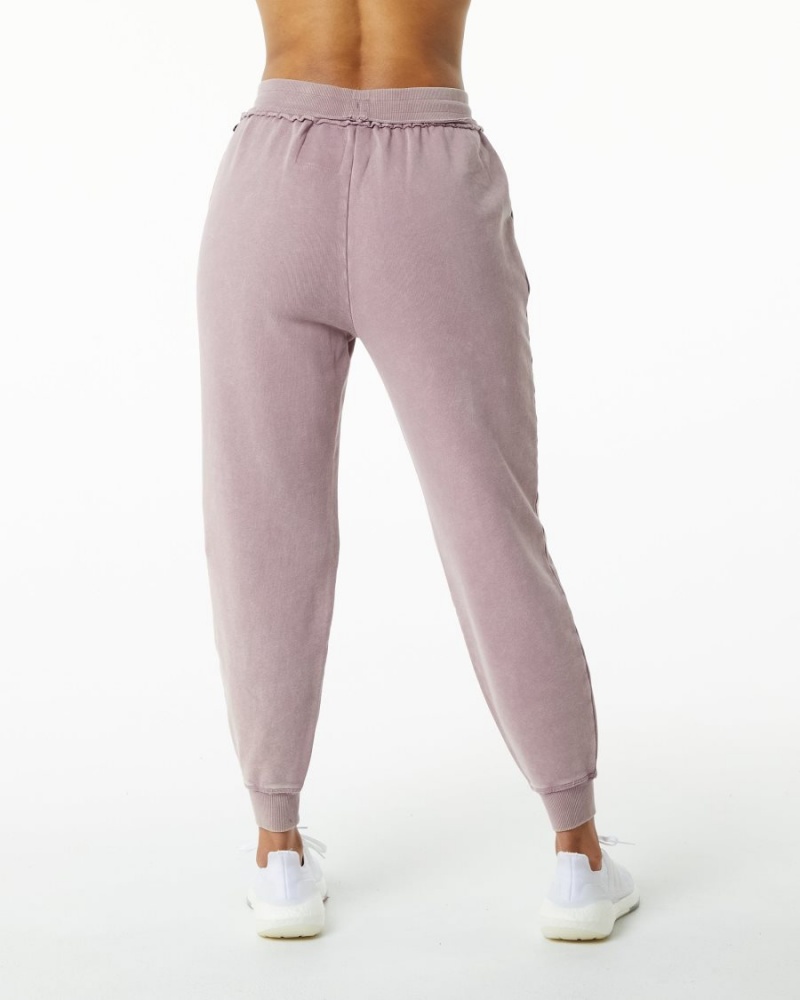 Pantalones Jogger Alphalete Very Terry Jogger Mujer Rosas | RZKJWY-564