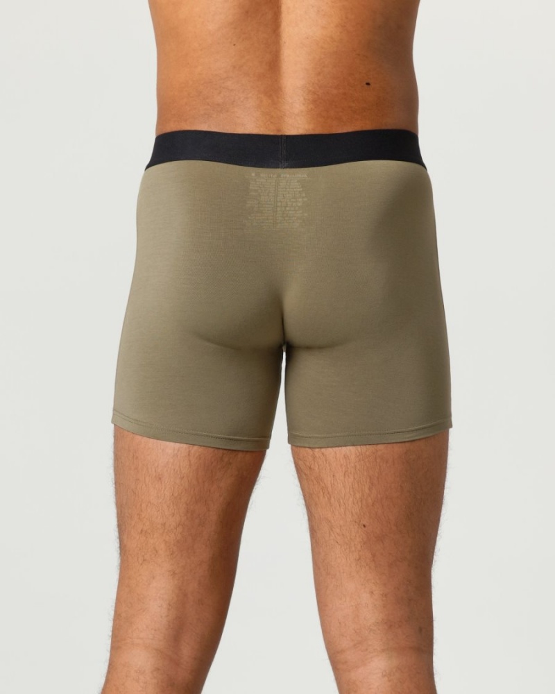 Ropa Interior Alphalete Classic Boxer Brief 3pk Hombre Autumn / Willow / Linen | YJTDPC-726