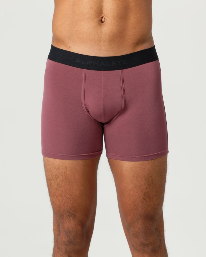 Ropa Interior Alphalete Classic Boxer Brief 3pk Hombre Autumn / Willow / Linen | YJTDPC-726