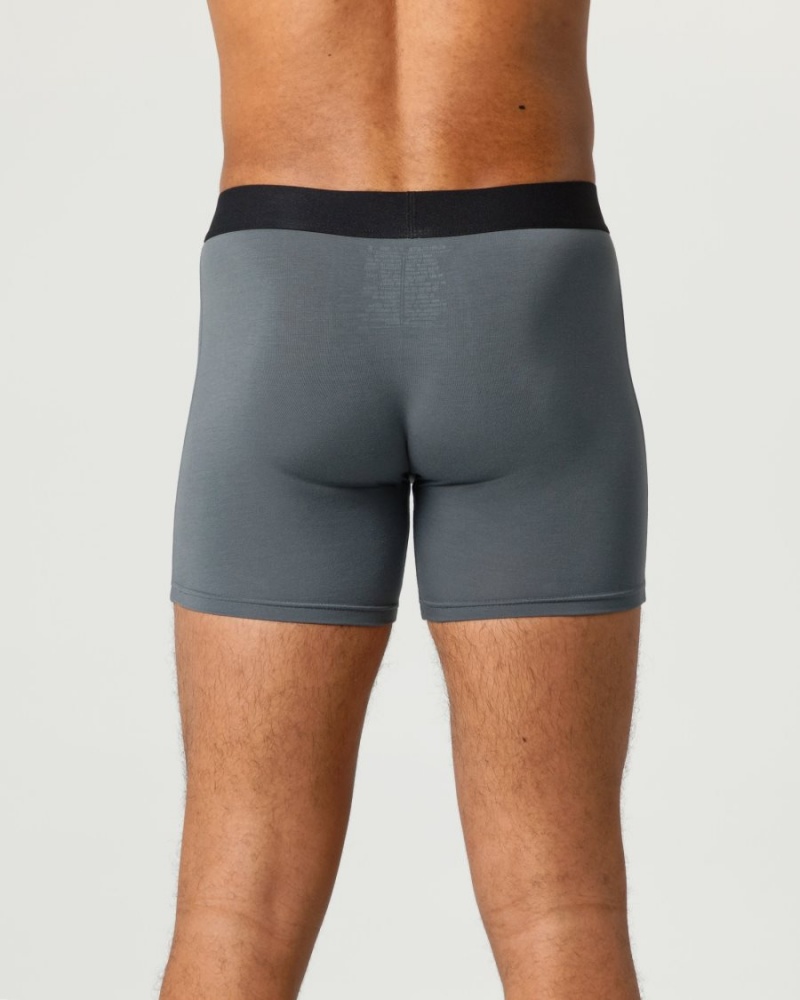 Ropa Interior Alphalete Classic Boxer Brief 3pk Hombre Negras | ZGDCXP-905