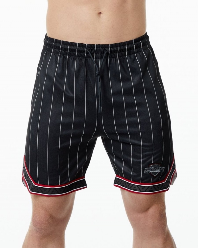 Short Alphalete Varsity Basketball Corta 9" Hombre Negras | FUCAGZ-230