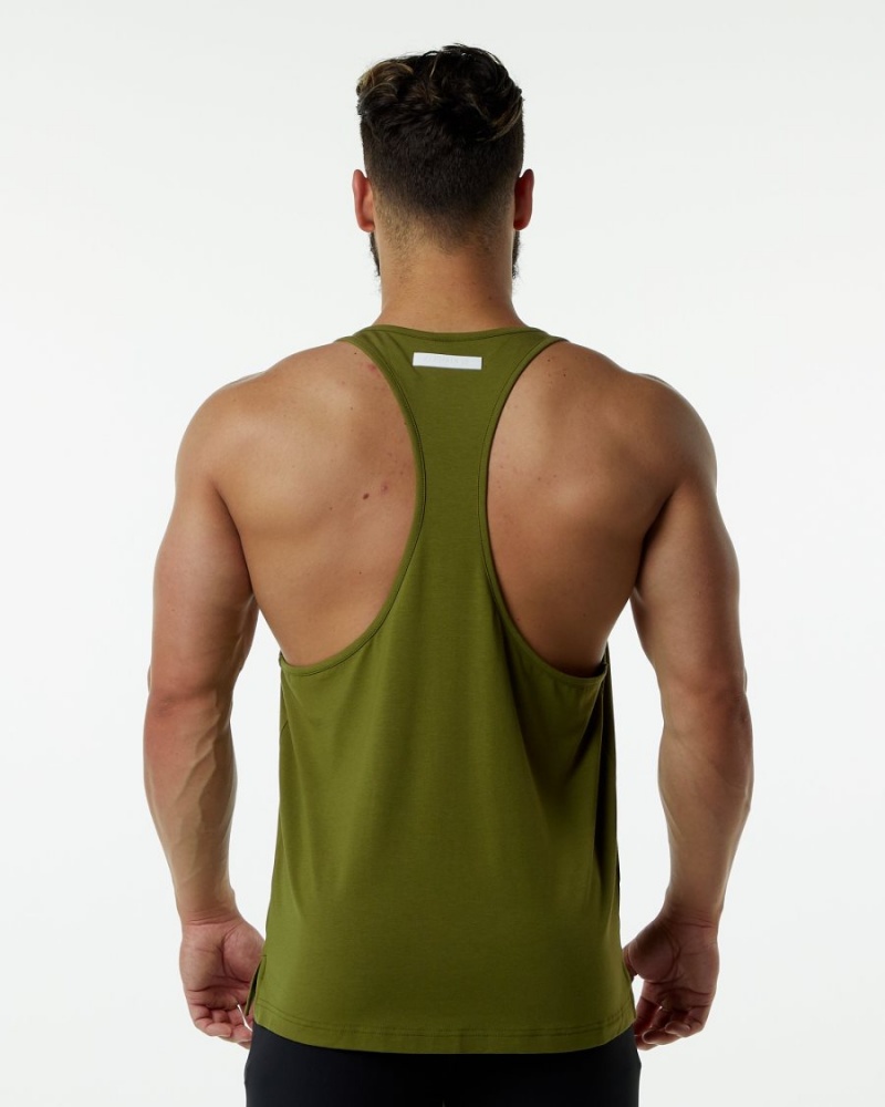 Stringers Alphalete Evo Stringer Hombre Verde | WYCPMB-583