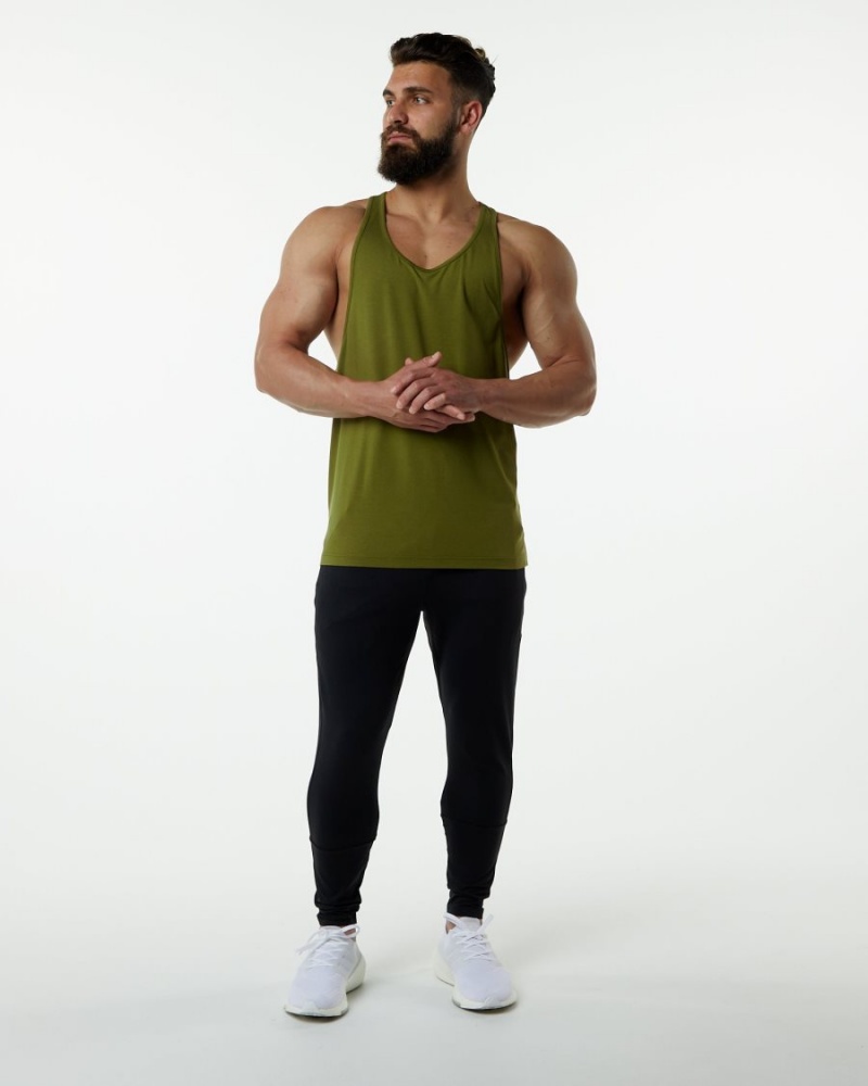 Stringers Alphalete Evo Stringer Hombre Verde | WYCPMB-583