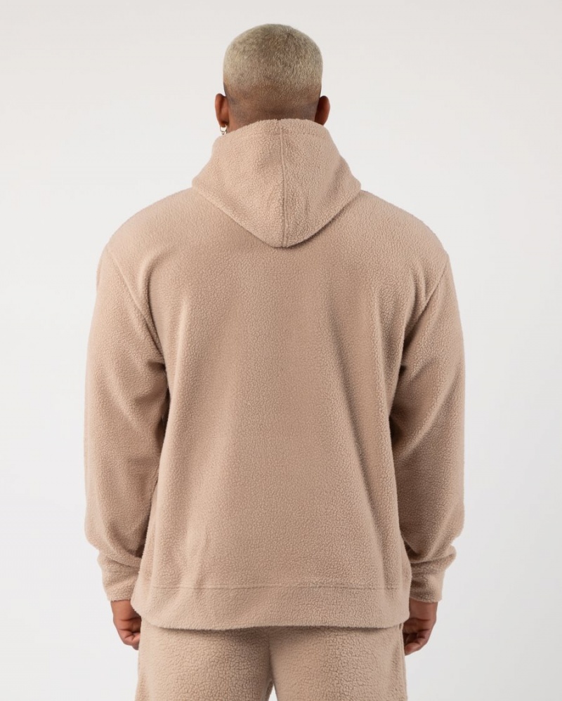 Sudadera con Capucha Alphalete King Hoodie Hombre Linen | CSJKOW-873