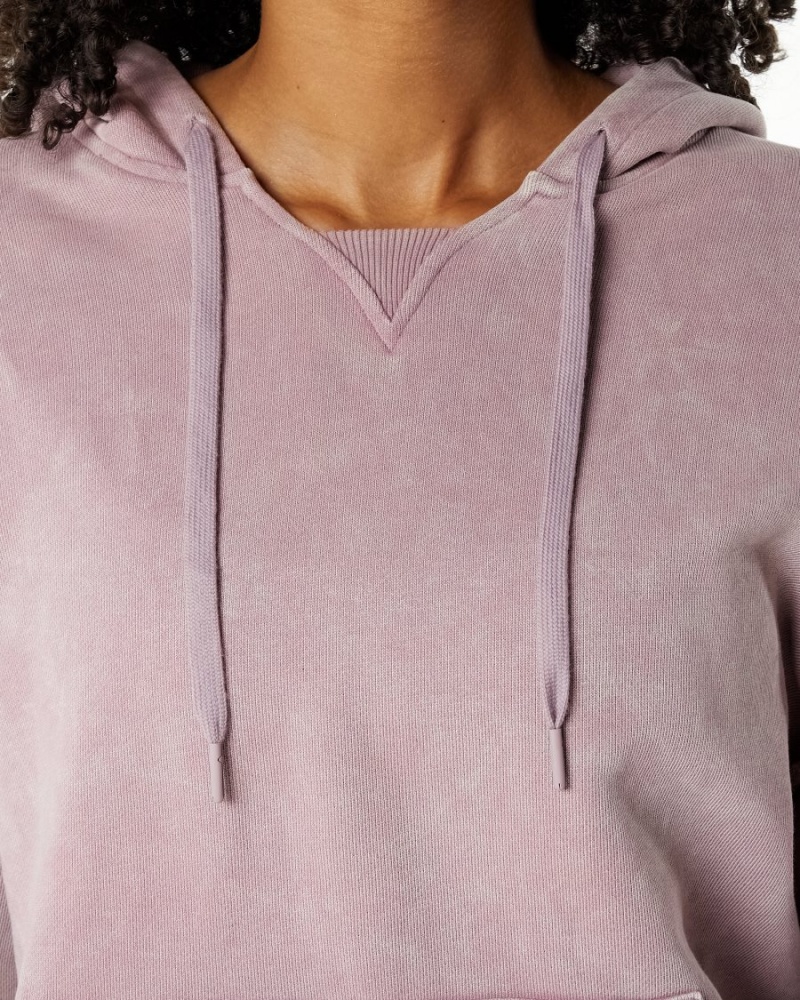 Sudadera con Capucha Alphalete Very Terry Hoodie Mujer Rosas | BYLRID-068