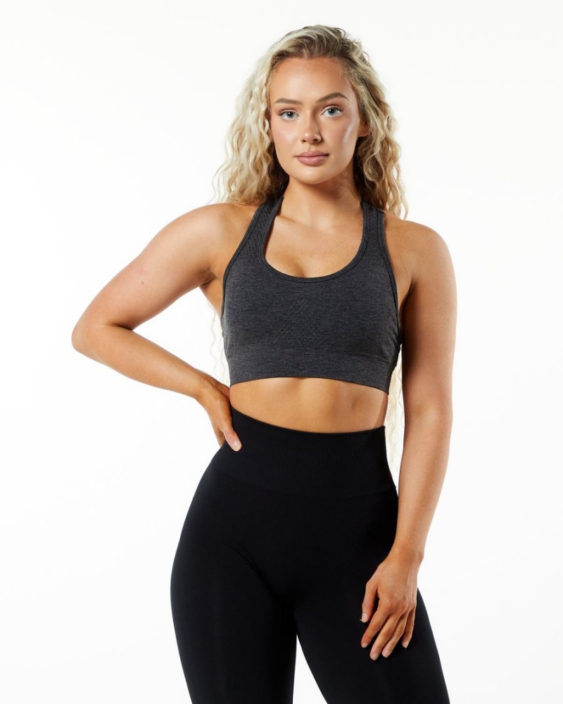 Sujetador Deportivo Alphalete Impact Bra Mujer Gris | TBONZE-345